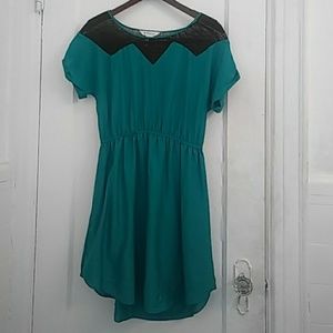 Teal BCBG generation dress